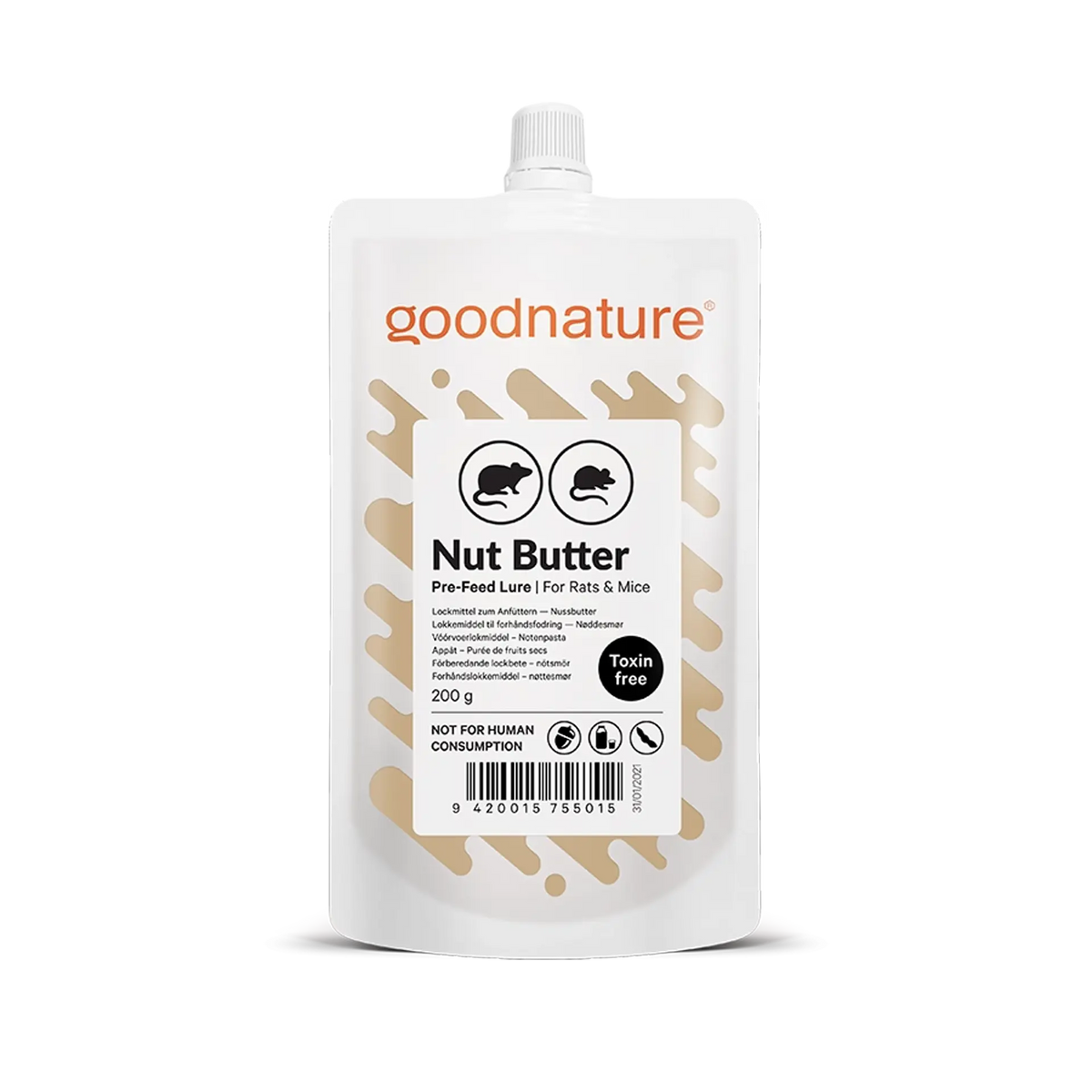 Lokkemad GoodNature nøddecreme 200 g