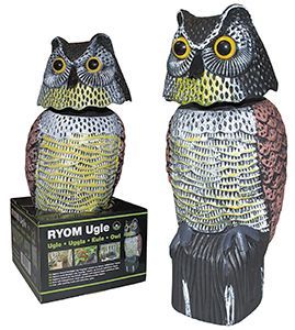 Fågelskrämma Ryom Uggla 40 cm