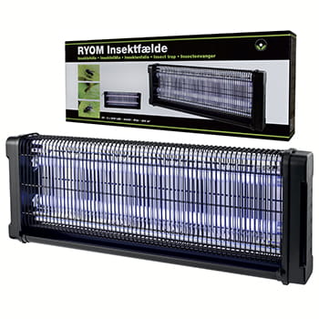 Insektsfälla Ryom UV LED-rör 200 m2 - 40W