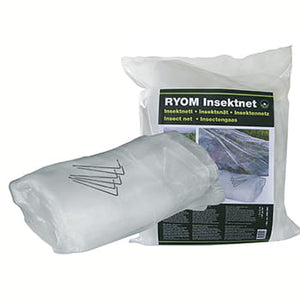 Insektsnät Ryom 2 x 5 m - Kålnät med 6 pinnar