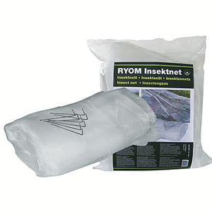 Insektsnät Ryom 3 x 6 m - Kålnät med 8 pinnar