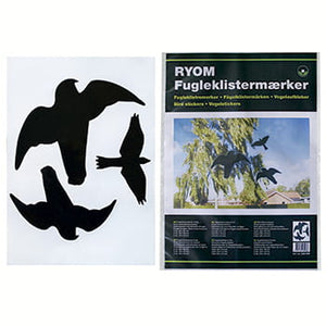 Fågeldekaler Ryom - 6 st.