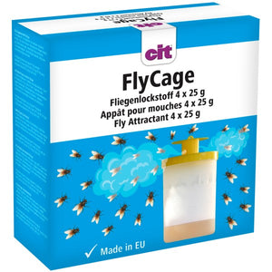 Flugfälla ZIT FlyCage - Lockmedel - 4 x 25 gram