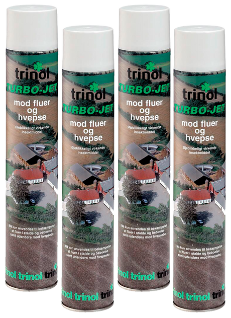Turbo-Jet fluespray mod fluer og hvepse - 600 g